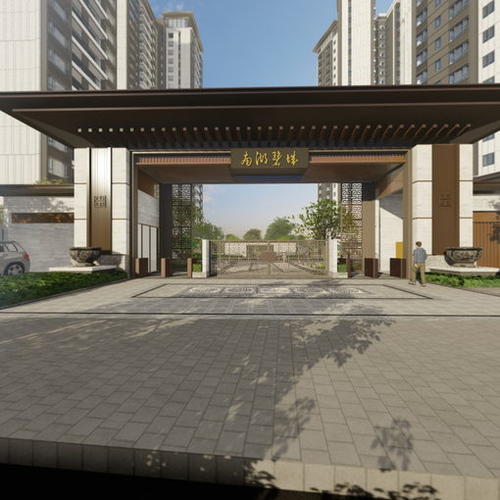 南湖碧城景观vr2